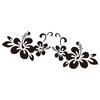 Hozilen Flower Car Body Decal, Auto Body Flower Sticker, Scratch Resistant Decorative Sticker -