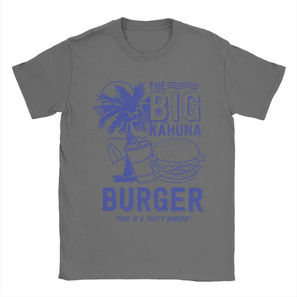 Men TShirt The Big Kahuna Burger Pulp Fiction Cool Cotton Tees Quentin Tarantino Women T Shirt Crew Neck Clothing Gift Idea