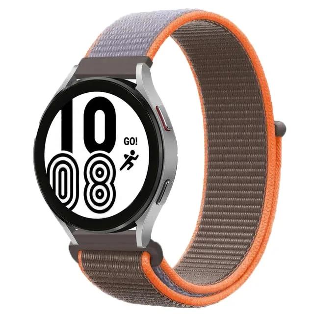 20mm 22mm Nylon-Schlaufenband Für Garmin Forerunner 265 965 255 255M 245 645 158/Venu 2Plus/Vivoactive 4 3/Venu SQ 2 Armband