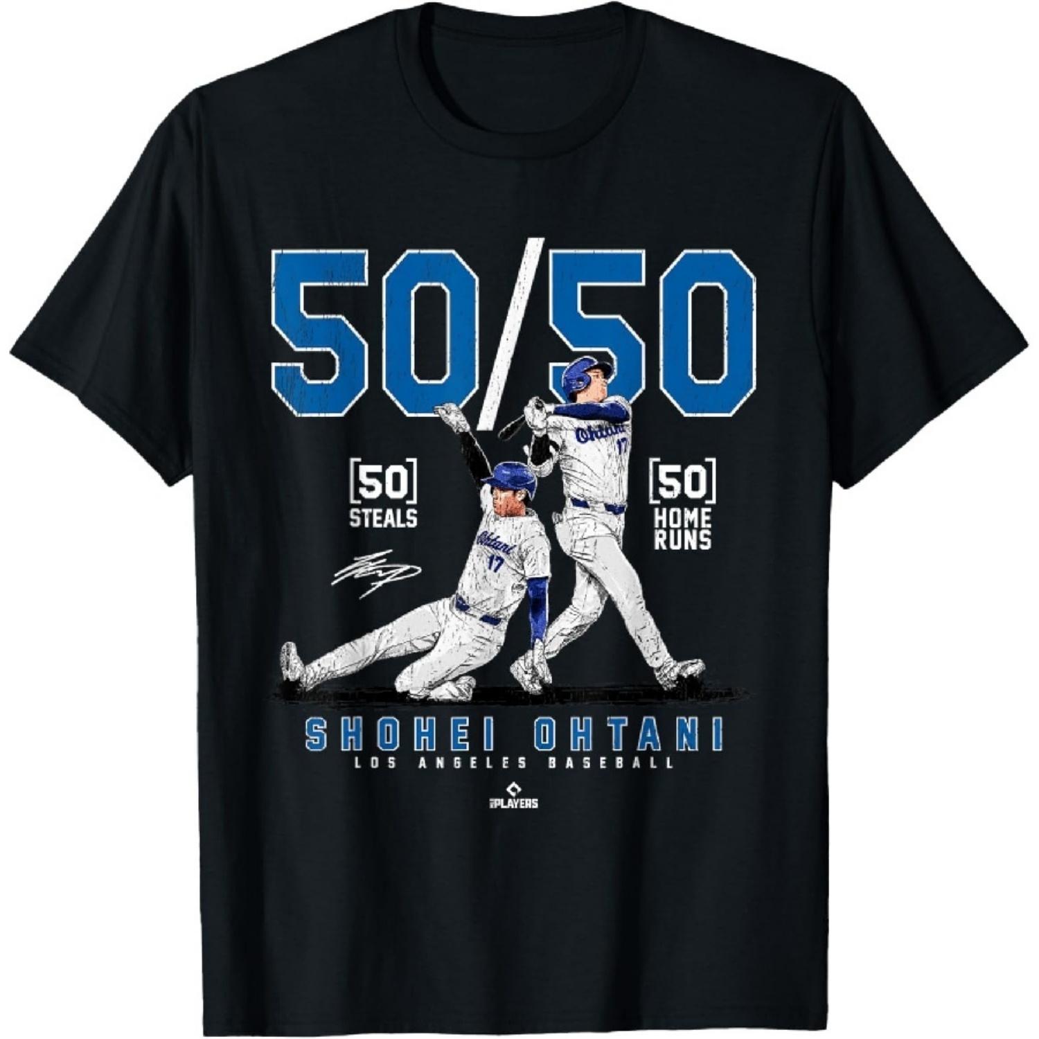 Отани Клуб 50-50 Легенда Сёхэй Отани Лос-Анджелес MLBPA Футболка S
