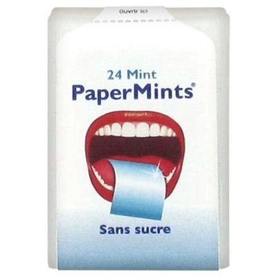 PaperMints Sans Sucre 24 Feuilles