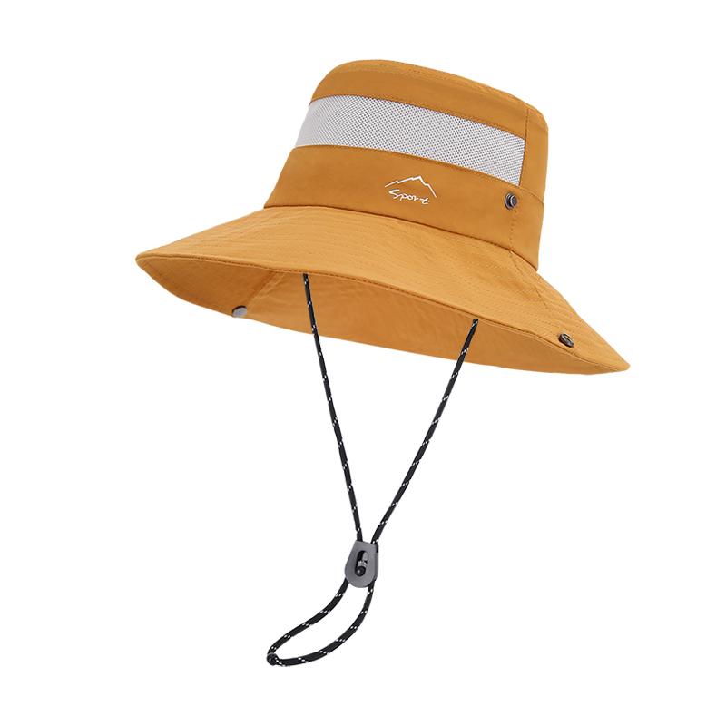 Summer Big Eaves Hat for Men and Women Mountaineering and Fishing Speed drying Waterproof Detachable Top Fisherman's Hat