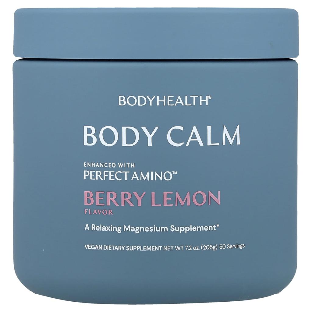 Body Calm, Berry Lemon, 205G(7.2Oz)