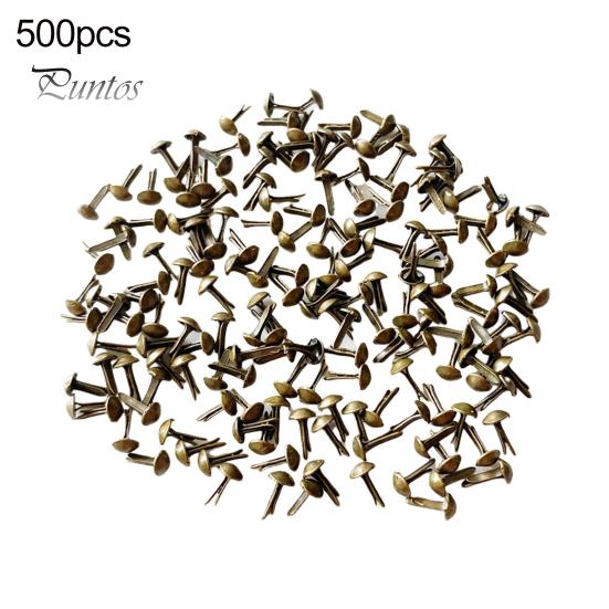 500 шт. мини-гвоздиков с металлическим покрытием — фото 11