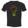 Black History Month Fist Kids Toddler T Shirt