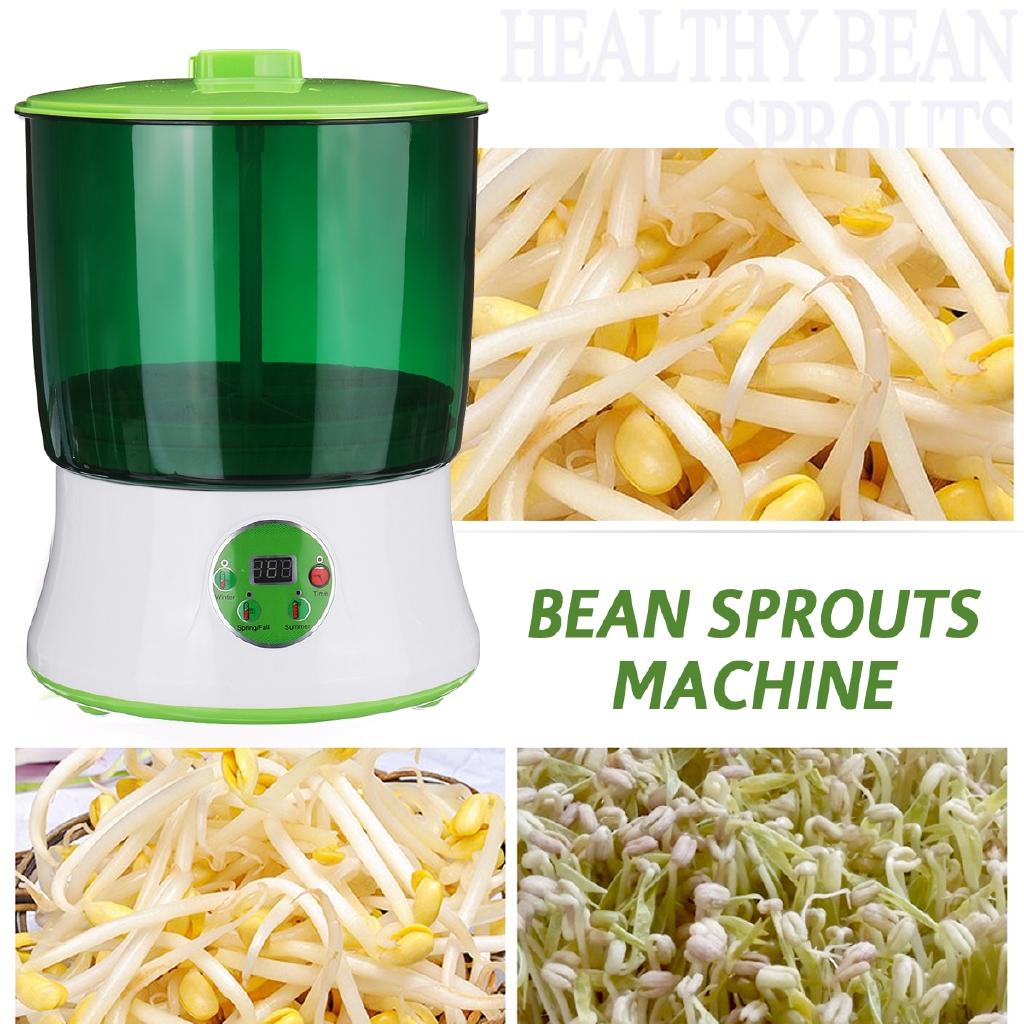 Three Layers Multifunctional Automatic Bean Sprout Machine Homemade Sprout Bud Machine Intelligent Microcomputer Control 8W