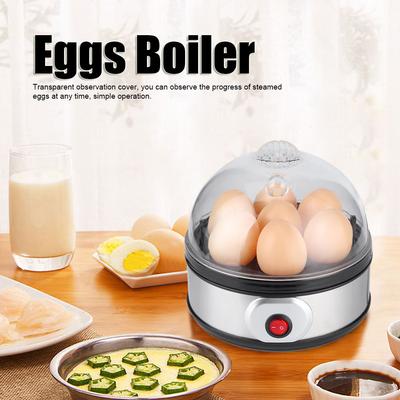 Mini-Multifunktions-Eierkocher aus Edelstahl, kleine Frühstücksmaschine, 220-240 V