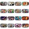 Durable One Piece Wano Themed Zoro Luffy Student Pen Bag With Prints