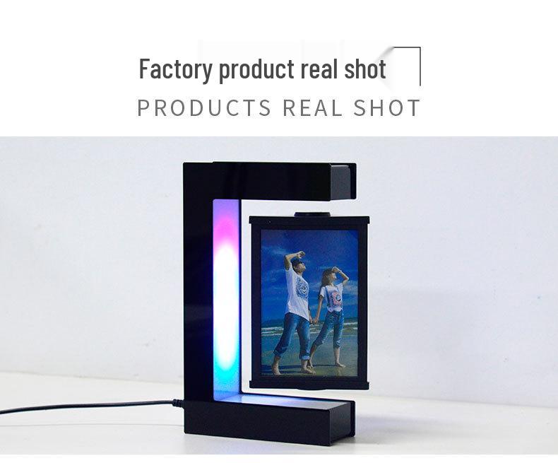 Floating Magnetic Levitation Photo Frame - Creative Gift for Birthdays, Home Decor, and More