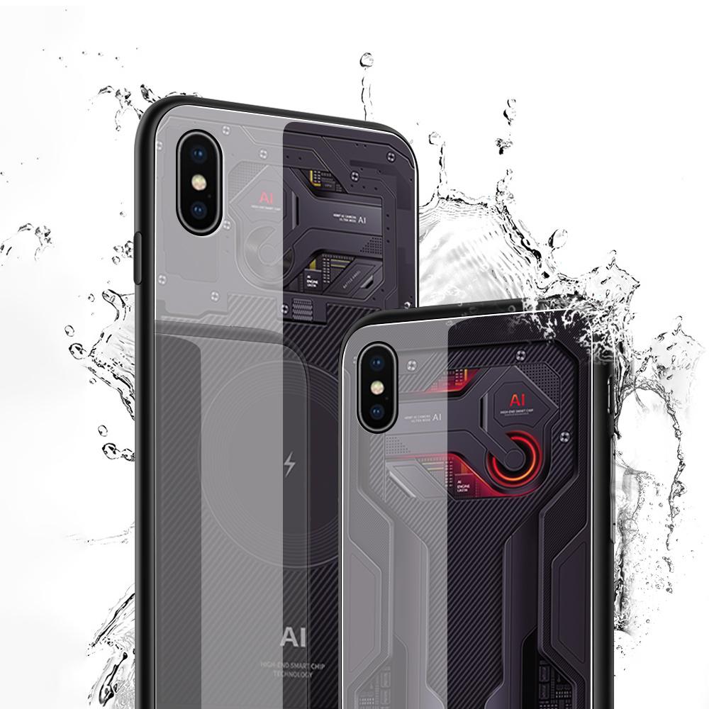 Etui na telefon ze szkła hartowanego dla Samsung A12 A16 A32 A53 S20FE S23 S25 Honor20 X6A 90Lite 9X Huawei Y9Prime2019 P30Lite Miękkie krawędzie Odporne na wstrząsy Gładka skorupa