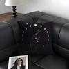 C-Celestial H-Hands Art Print Cushion Cover Natural Linen Organic Fabric Double-Sided Printing Sofa Home Decor Gift Pillow Case