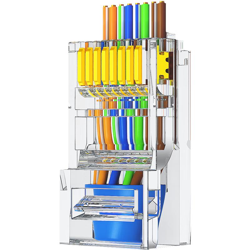 AMPCOM RJ45 Pass-Through Network Connectors