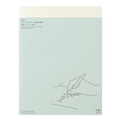 Midori MD PRODUCT MD Notebook Diary 2027 A4 Modified Slim 22490006 Monthly (Starts December 2026)