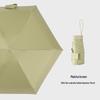 Customizable Six-Fold Vinyl Sunshade UV Protection Umbrella: Versatile Rain/ Shine Folding Gift