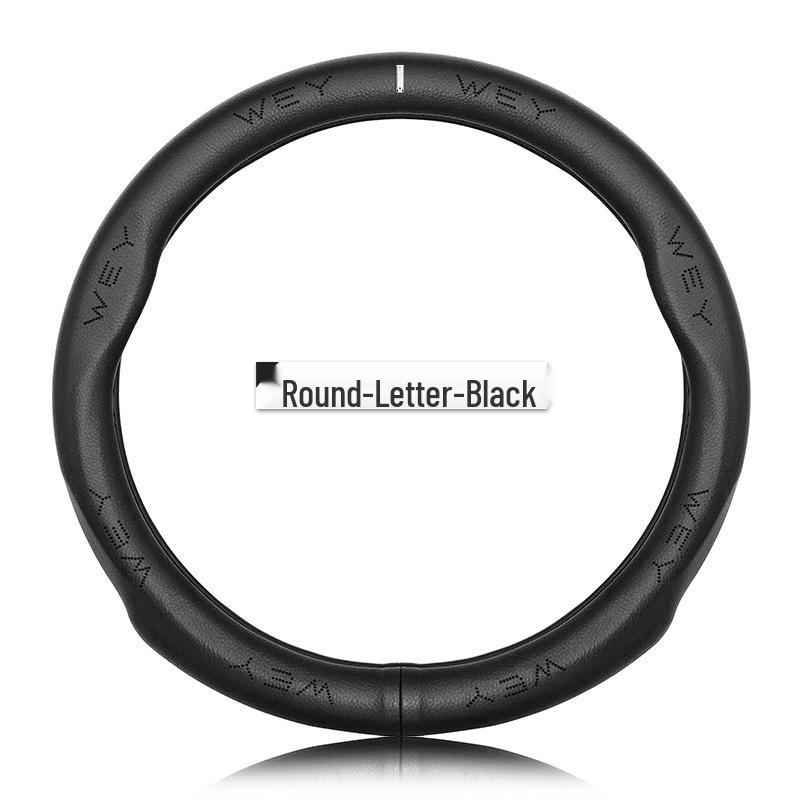 Genuine Leather Steering Wheel Cover for Great Wall WEY Mocha, VV6, VV5, VV7GT, Macchiato, Latte