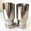 1PCS  304 Stainless Steel Universal Automobile Exhaust Pipe Muffler Car Accessorie Modification  X
