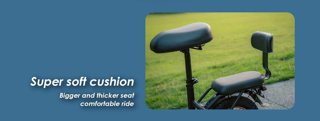 KuKirin C1 Pro Elektrisk Scooter, 500W Motor, 26AH Batteri, Tophastighed 45 Km/t, Rækkevidde 100 Km, Med Kurv Og Bagsæde
