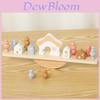 Wooden Balanced Stacked Building Blocks Children Puzzle Toy Set For Toddlers