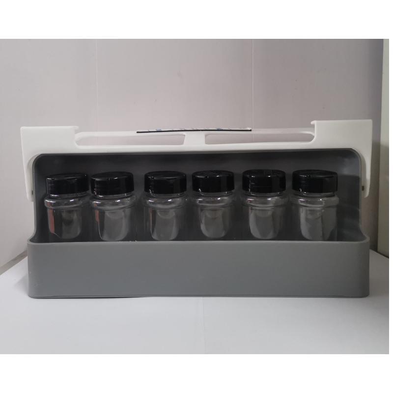 Household Seasoning Bottle Storage Rack Kitchen Hanging Seasoning Can Storage Rack Seasoning Box Household Non Perforated