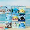 Keeppley Marine Life Building Blocks Blue Whale Dolphin Assembly Model Toy Figure Cute Children's Birthday Gift Ornaments
