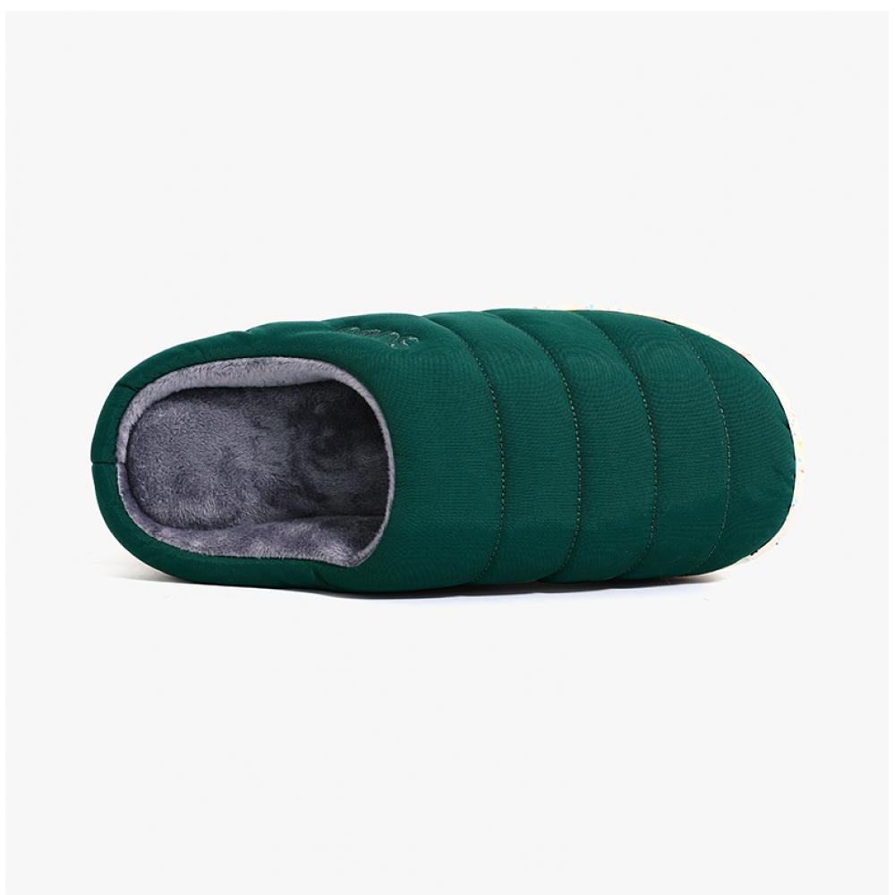 Subu Subu Re  gReen  Sr 04  Recycled Down Brushed Padded Slippers