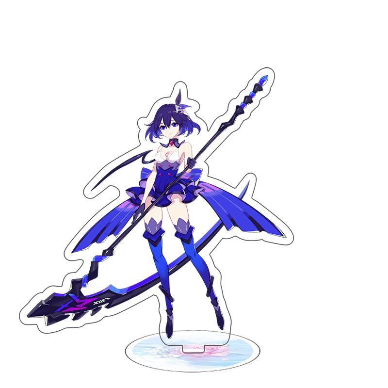 Game Anime Mobile Surroundings Model Acrylic Figure Stand Painted Desk Decor Ornament Gift