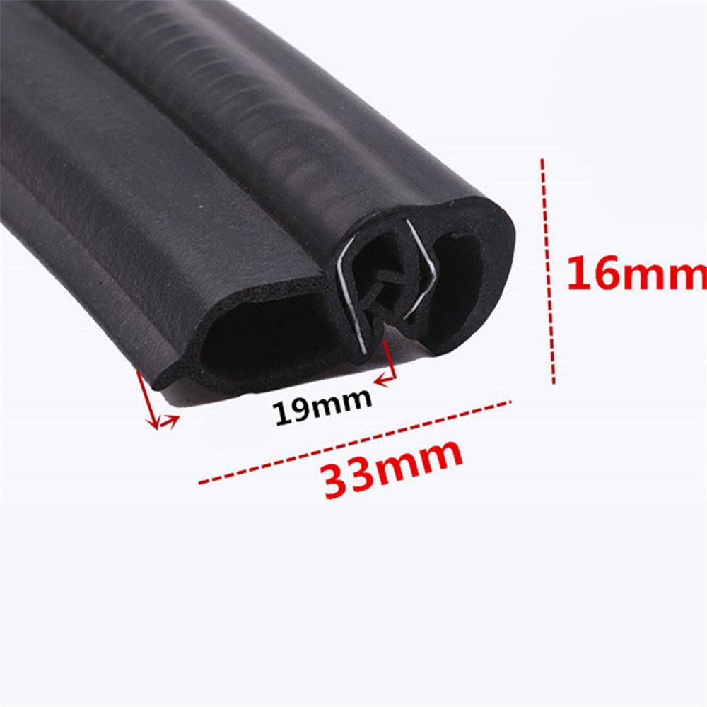 Rubber Car Door Seal Weatherstrip (3Meters)