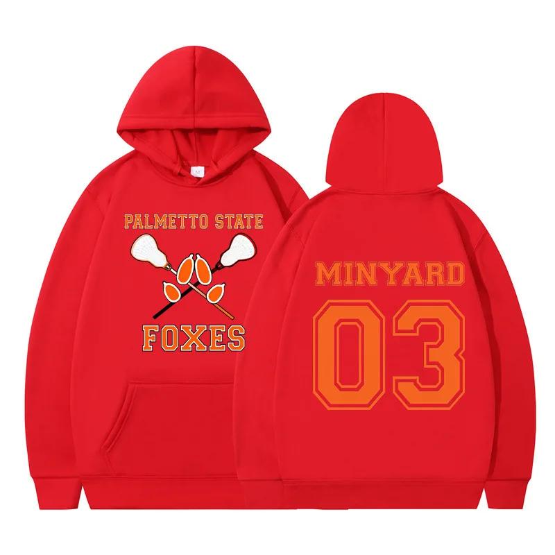 

Hooded Sweatshirt The Foxhole Court Palmetto State Foxes Men s and Women s Sweatshirt Merch Cosplay de Members Jost Clothing 3XL