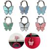 Fashion Butterfly Handbag Hook for Women Portable Foldable Table Hanger Durable Creative Purse Hook for Table