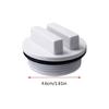 Pack of 6 Multifuntional Spa Drain Plug Pool Spa Return Winterizing Plug