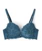 Nozari Bra Series Easy Stretch Lace Bra Blue Green I65 [Fit Fit] (Single Bra)
