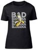 Funny Bad Banana Distressed Fruit Womens T-Shirt Ladies Gift Tee