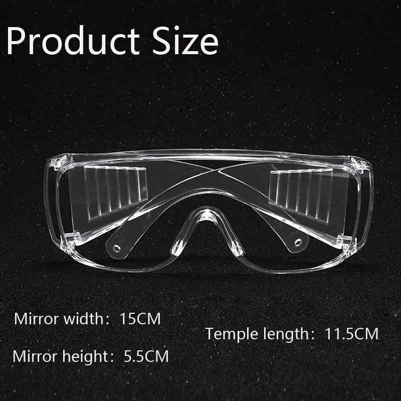 1/3 buc Ochelari de protecție integrați la modă pentru bărbați femei Ochelari transparenți rezistenți Ochelari de lucru Previn picăturile Rezistent la praf