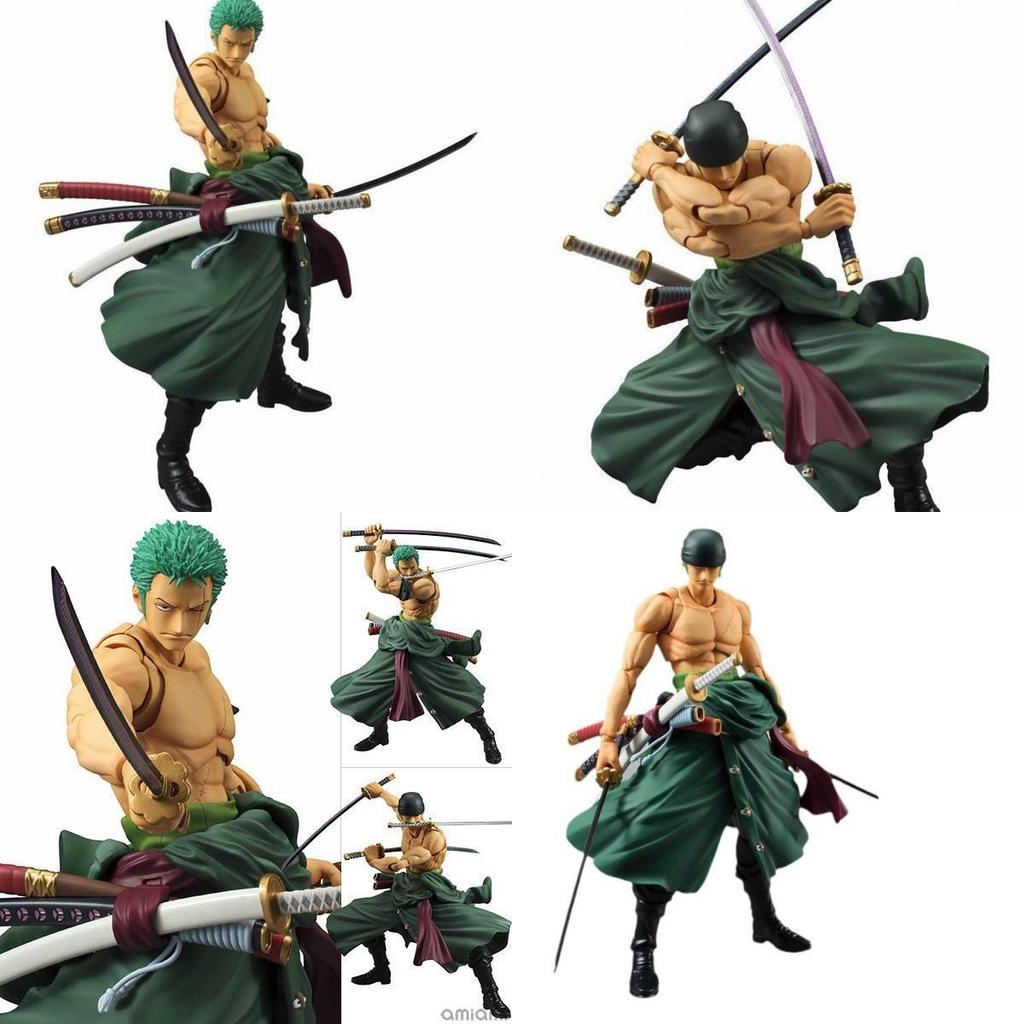 Pirate Action Figure Mh New World Three Sword Style 18cm Pvc Model Desktop Decoration Wholesale