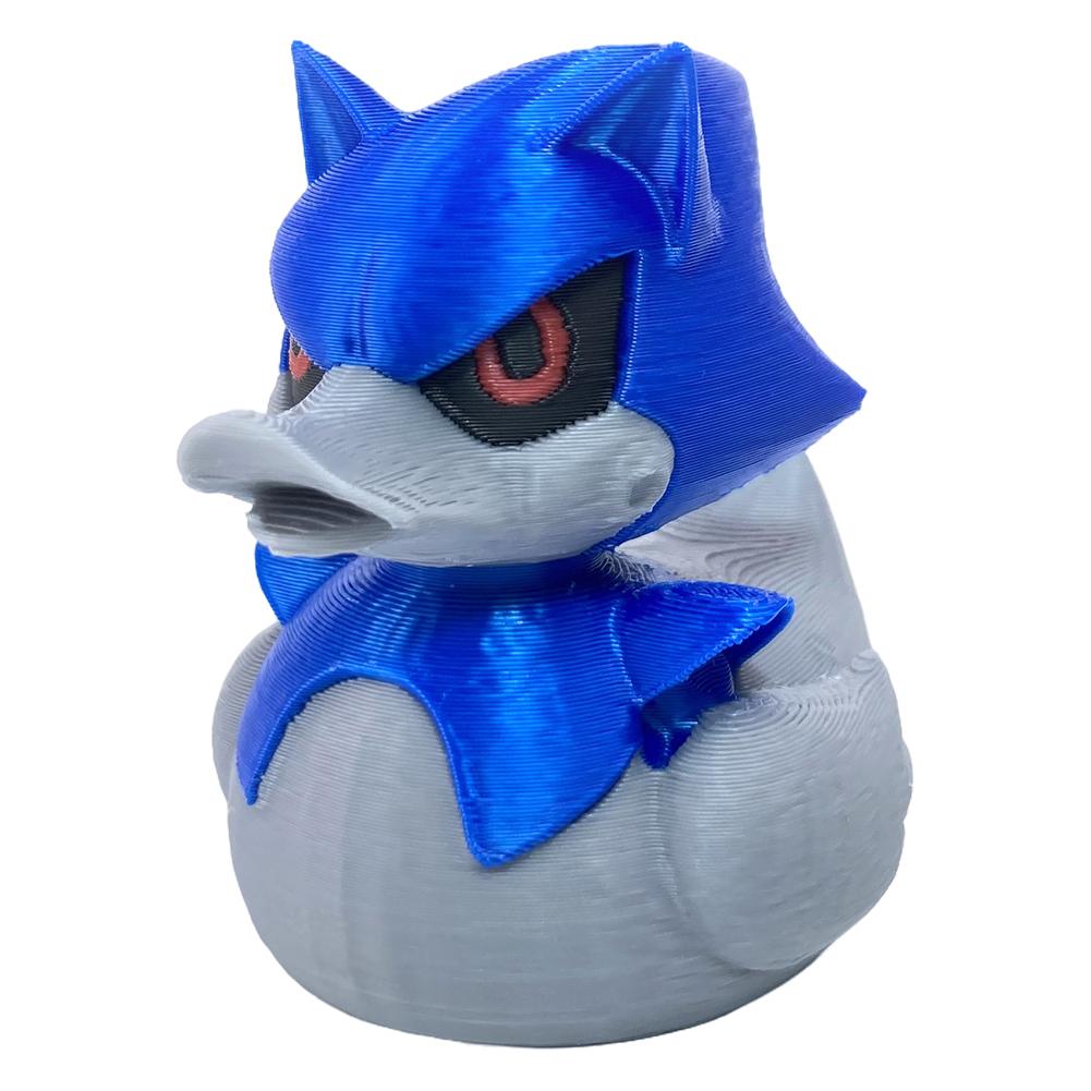 Grim Reaper Duck 3D Printed Grim Reaper Duck Halloween Little Devil Duck for Dashboard Desk Or Spooky Collectible Display