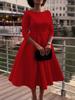 Party Dress Women's Fashion Elegant Evening Gown Bridesmaid Ball Gown Imported Dress