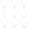 Elegant Women's Stainless Steel Origami Pendant Necklace
