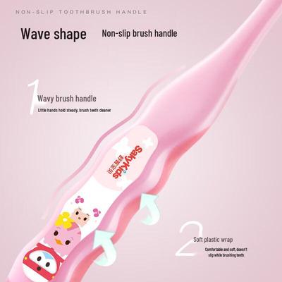 Escova de Dentes Shuke Infantil com Cerdas Macias