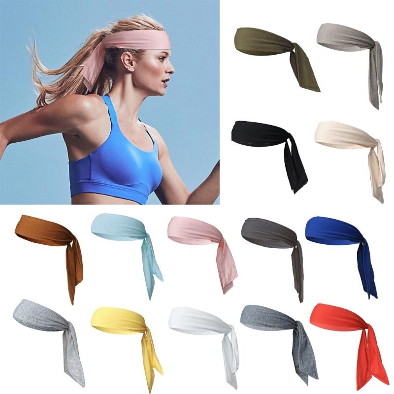 Adjustable Sports Headbands For Men And Women Lightweight Sweatbands For Running Yoga And Training Occasion