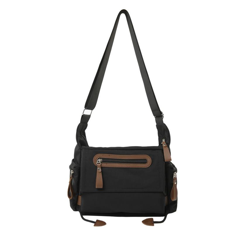 Herren Umhängetasche mit großem Fassungsvermögen Student Messenger Bag