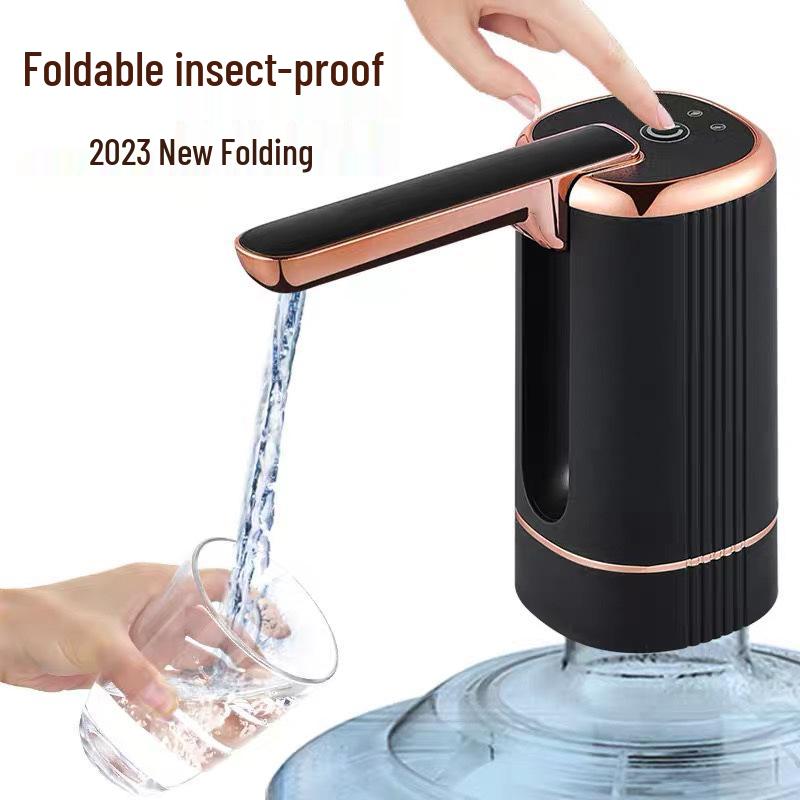 Electric Folding Bottle Water Dispenser - Automatic Pump for Large Barrels