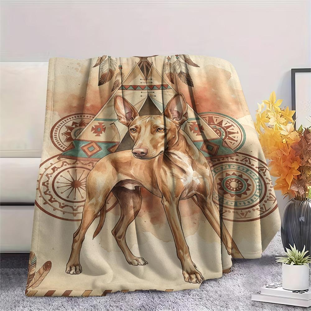 1PC Wild animals Print FlAannel Blanket, High quality Comfortable for All Seasons, Home Decor, Warmth and Comfort