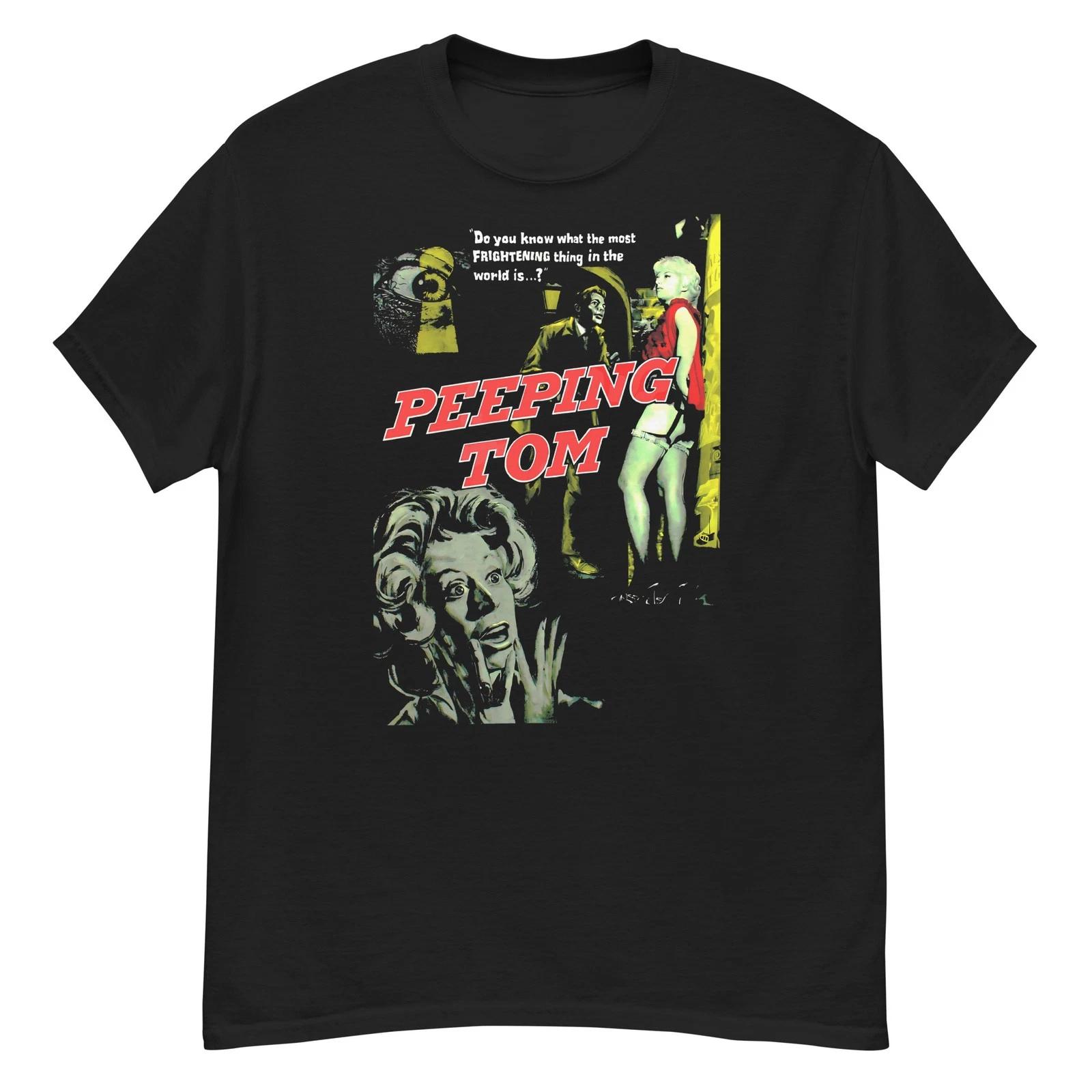 Peeping Tom cult film fan art t-shirt L
