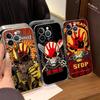 Beliebte Band F-Five Finger Death Punch Transparente Handyhülle Für IPhone 17 Air 16 Pro Max 15 14 13 12 11Plus Stoßfeste Hülle