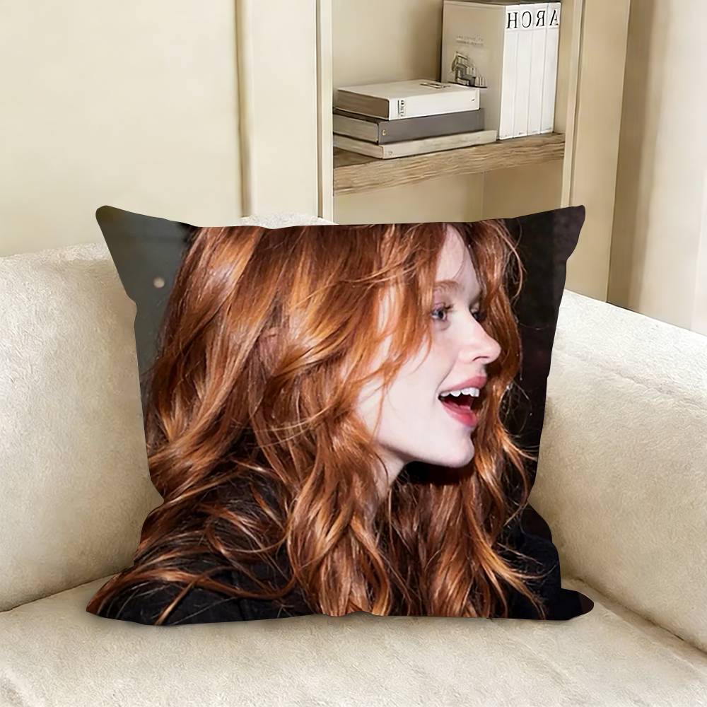 SSadie SSink Various Sizes Square Pillow Case For Car Home Bedchamber Decor