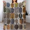 Trilobites Throw Blanket Air Conditioner Soft Blanket for Office Home