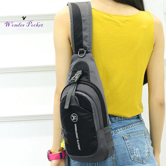 Przydatna podróżna torba na klatkę piersiową wielokrotnego użytku, łatwa do przenoszenia, wodoodporna powierzchnia