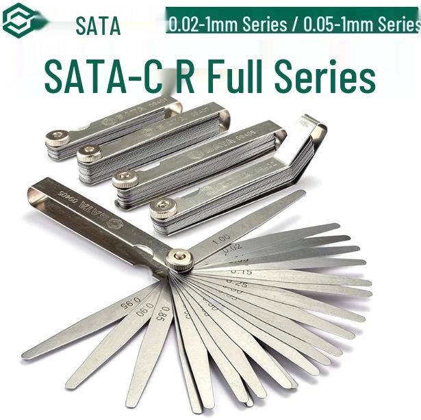 Набор щупов Sata из 32 штук (метрический/дюймовый) - Модели 09401, 09402, 09405, 09407, 09415, 09416 14 pcs 09401