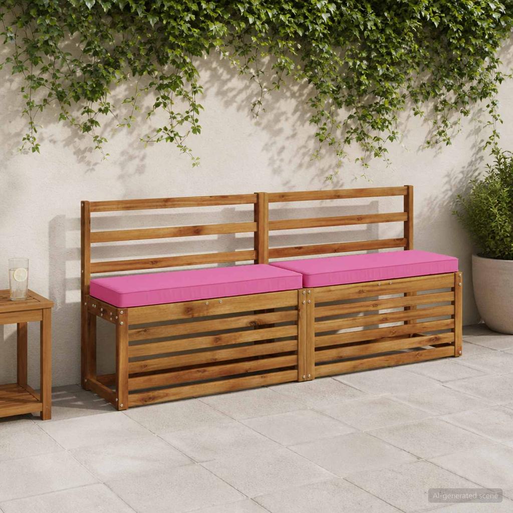 1 piece VUGHT bench cushion 100percent polyester pink 60 x 30 x 5 cm