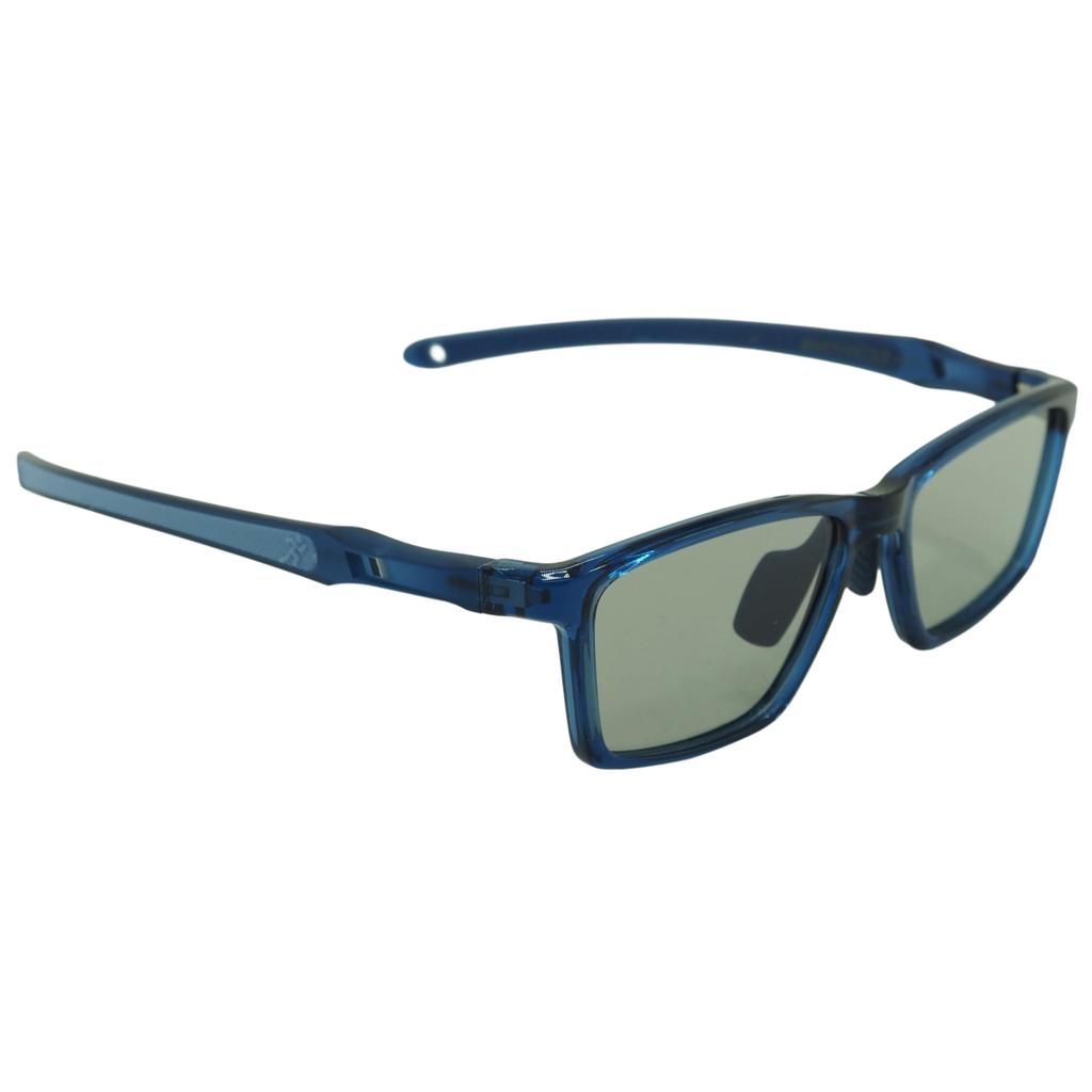 [OTC.web] 6753FG Light Color Polarized Sports Sunglasses for Men - Stylish, Cool, UV Protection, TR90, Square Shape, Rubber Pads, Straight Temples